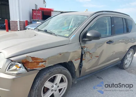 2007 Jeep Compass Sport z USA, uszkodzony, nr VIN 1J8FT47W47D390339